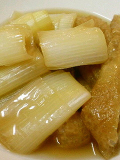 長ネギ好きに捧ぐ♪甘めのおつゆ煮-レシピのメイン写真
