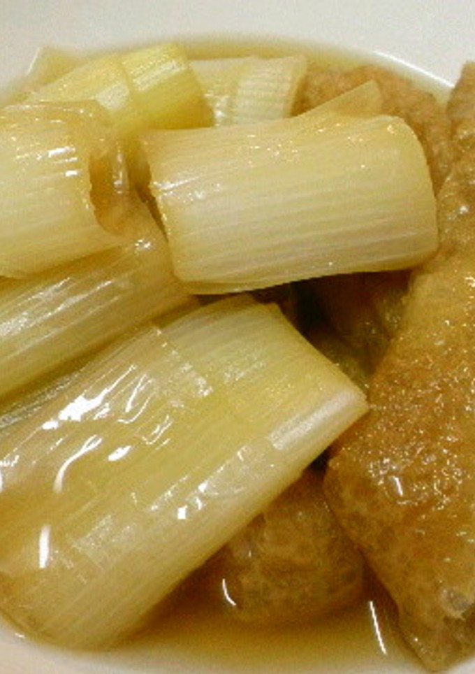 長ネギ好きに捧ぐ♪甘めのおつゆ煮-レシピのメイン写真