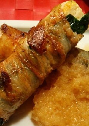 大根おろしで免疫力ｱｯﾌﾟ！豆腐の豚巻き-レシピのメイン写真