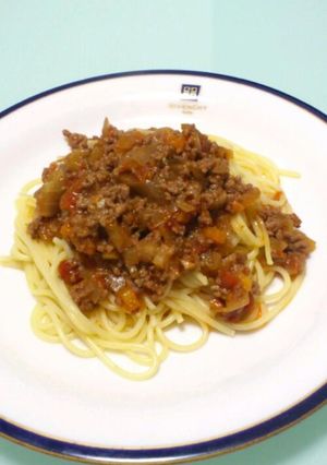 野菜たっぷりミートソース-レシピのメイン写真