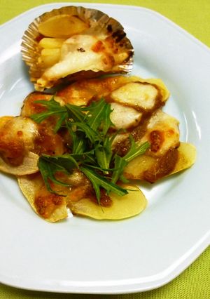 リメイク「ポテトのカレー風味焼き」-レシピのメイン写真