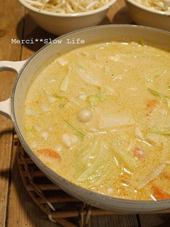 市販のタレを使った簡単♪坦々豆乳鍋-レシピのメイン写真