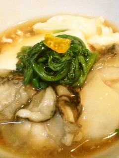 牡蠣と豆腐のとろみ煮-レシピのメイン写真