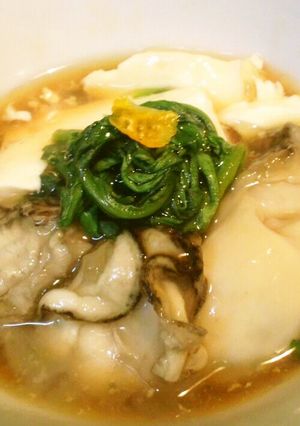 牡蠣と豆腐のとろみ煮-レシピのメイン写真