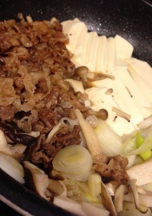 我が家の肉豆腐-レシピのメイン写真