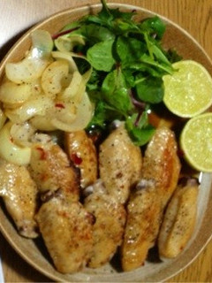 ジュッワ旨!焼手羽先!-レシピのメイン写真