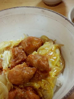 冷凍唐揚げで!唐揚げ親子丼-レシピのメイン写真