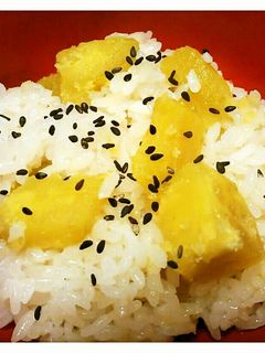 こだわりさんちのさつまいもご飯♡-レシピのメイン写真