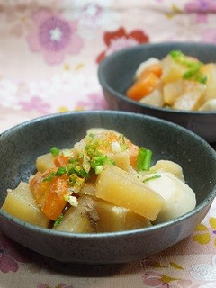 ツナと根菜のコロコロ煮-レシピのメイン写真