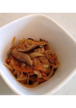 椎茸入り☆切干大根の煮物-レシピのメイン写真