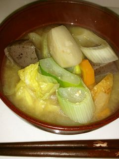 根菜たっぷり 宮城の豚汁-レシピのメイン写真
