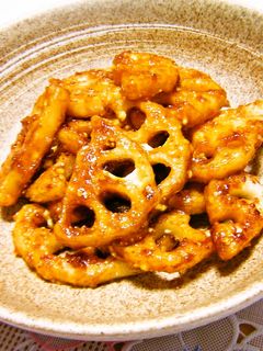 止まらない~!蓮根の焼肉マヨ焼き-レシピのメイン写真