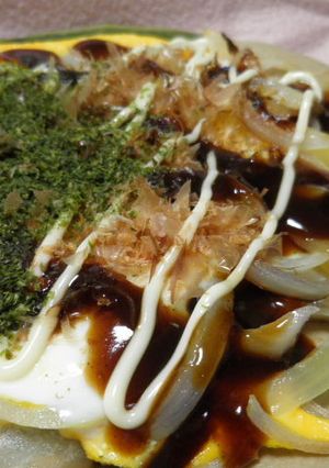 玉ねぎのお好み焼き風-レシピのメイン写真