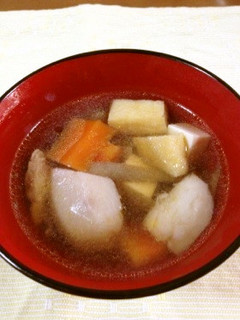 野菜たっぷりけんちん汁(圧力鍋)-レシピのメイン写真