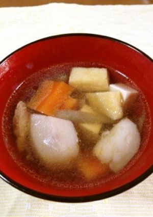 野菜たっぷりけんちん汁(圧力鍋)-レシピのメイン写真