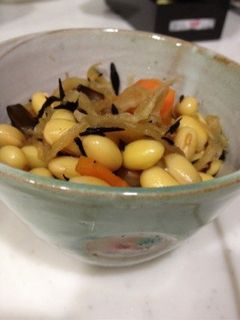 ひじきと切り干し大根と大豆の五目煮-レシピのメイン写真