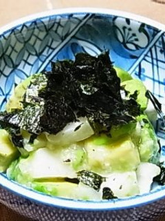 簡単**アボガドと長芋の塩麹和え**-レシピのメイン写真