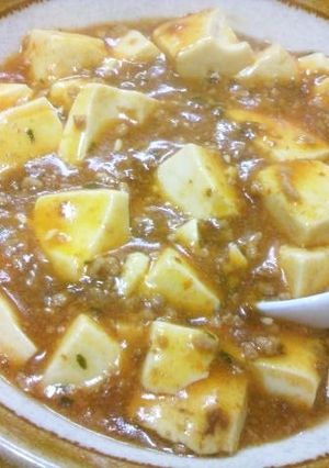 ♪市販の麻婆豆腐がひと手間で変身!?♪-レシピのメイン写真