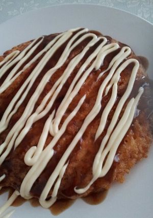 簡単美味★お一人様ランチにお好み焼き飯-レシピのメイン写真