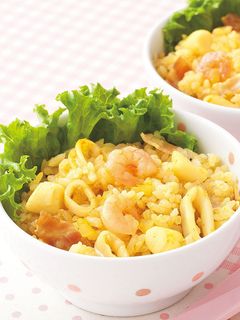 炊き込みシーフードカレーピラフ-レシピのメイン写真