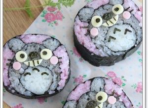 節分＊トトロの飾り巻き寿司(恵方巻き)-レシピのメイン写真