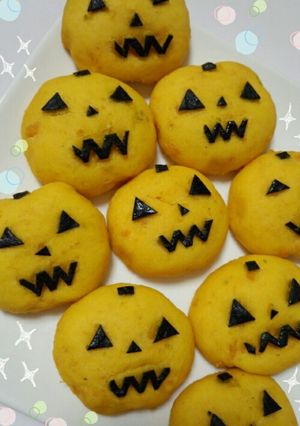 ☆ハロウィンにぴったり!パンプキンパン☆-レシピのメイン写真