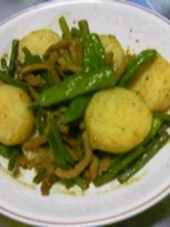 長芋と牛肉の炒め物-レシピのメイン写真