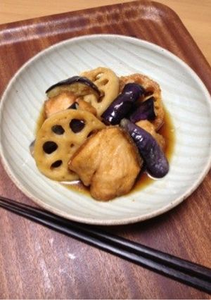 鮭と茄子とれんこんで南蛮漬け-レシピのメイン写真