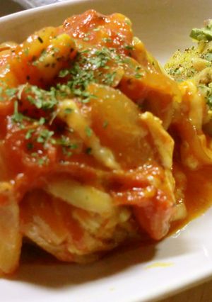 豆腐入り♡濃厚トマチーズロールキャベツ☆-レシピのメイン写真