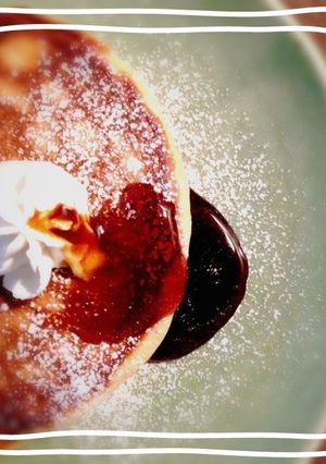 きなこホットケーキ♡キレイに焼くコツ付♪-レシピのメイン写真