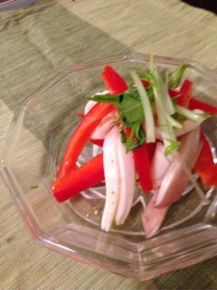 いかとパプリカのマリネ-レシピのメイン写真