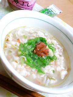 超絶☆簡単♪チャーハンで激ウマ梅茶漬け-レシピのメイン写真