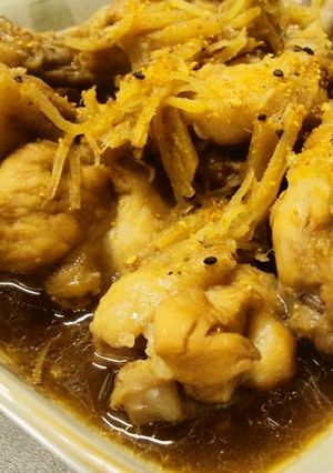マイヤー圧力鍋で作る手羽元の煮物-レシピのメイン写真