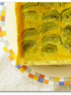キウイのフランinスクエアタルト-レシピのメイン写真