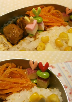 お弁当の隙間埋めに♪枝豆ピック2種♡-レシピのメイン写真