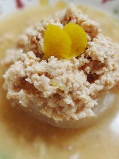 甘辛肉味噌ふろふき大根-レシピのメイン写真