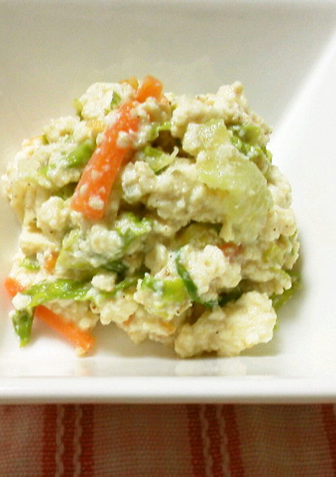 簡単で美味しい！白菜の白和え-レシピのメイン写真