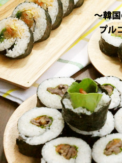 ~韓国のり巻き~プルコギのキムパ-レシピのメイン写真