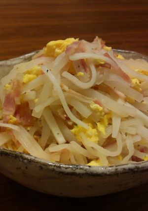 優しい味＊大根とベーコンの塩炒め-レシピのメイン写真