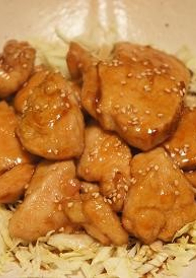簡単！　鶏むね肉の照り焼き-レシピのメイン写真
