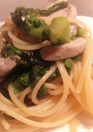 マグロと菜の花のパスタ-レシピのメイン写真