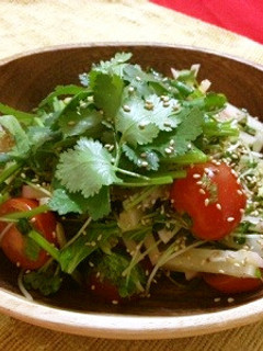 【デトックス②】香菜ヤーコンのサラダ-レシピのメイン写真