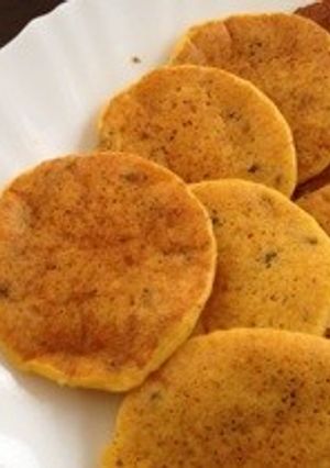 米粉と豆腐のパンケーキ（離乳食に）-レシピのメイン写真