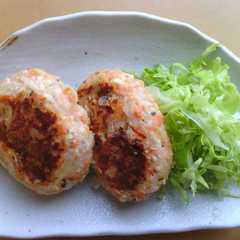 ヘルシー!鮭豆腐バーグ-レシピのメイン写真