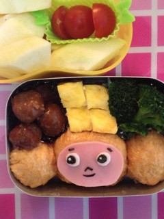 年長さんのお弁当(チェブラーシカ)-レシピのメイン写真