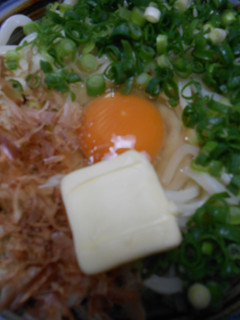 釜玉うどん・バター添え-レシピのメイン写真