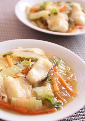 タラと春雨の中華あんかけ煮-レシピのメイン写真
