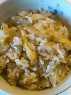 ごぼうと豚ひき肉の味噌炊き込みごはん-レシピのメイン写真
