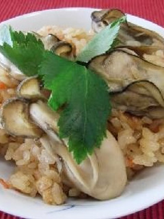 簡単に!おばぁちゃんの味・牡蠣ご飯-レシピのメイン写真