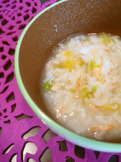 離乳食☆鮭と白菜のお粥♪-レシピのメイン写真